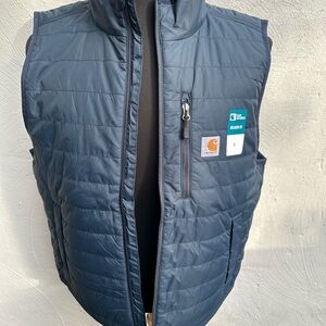 Carhartt Rain Defender Insulated Vest  - Relaxed Fit - Navy Large